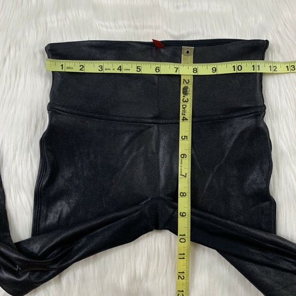 Spanx Petite Small Black Faux Leather Legging - Picture 3 of 11